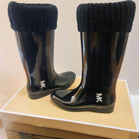 Michael Kors Black Winter & Rain Boots - Picture 1 of 7